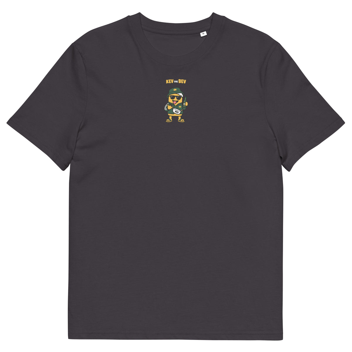 Bucket Hat Classic Tee in Anthracite, front