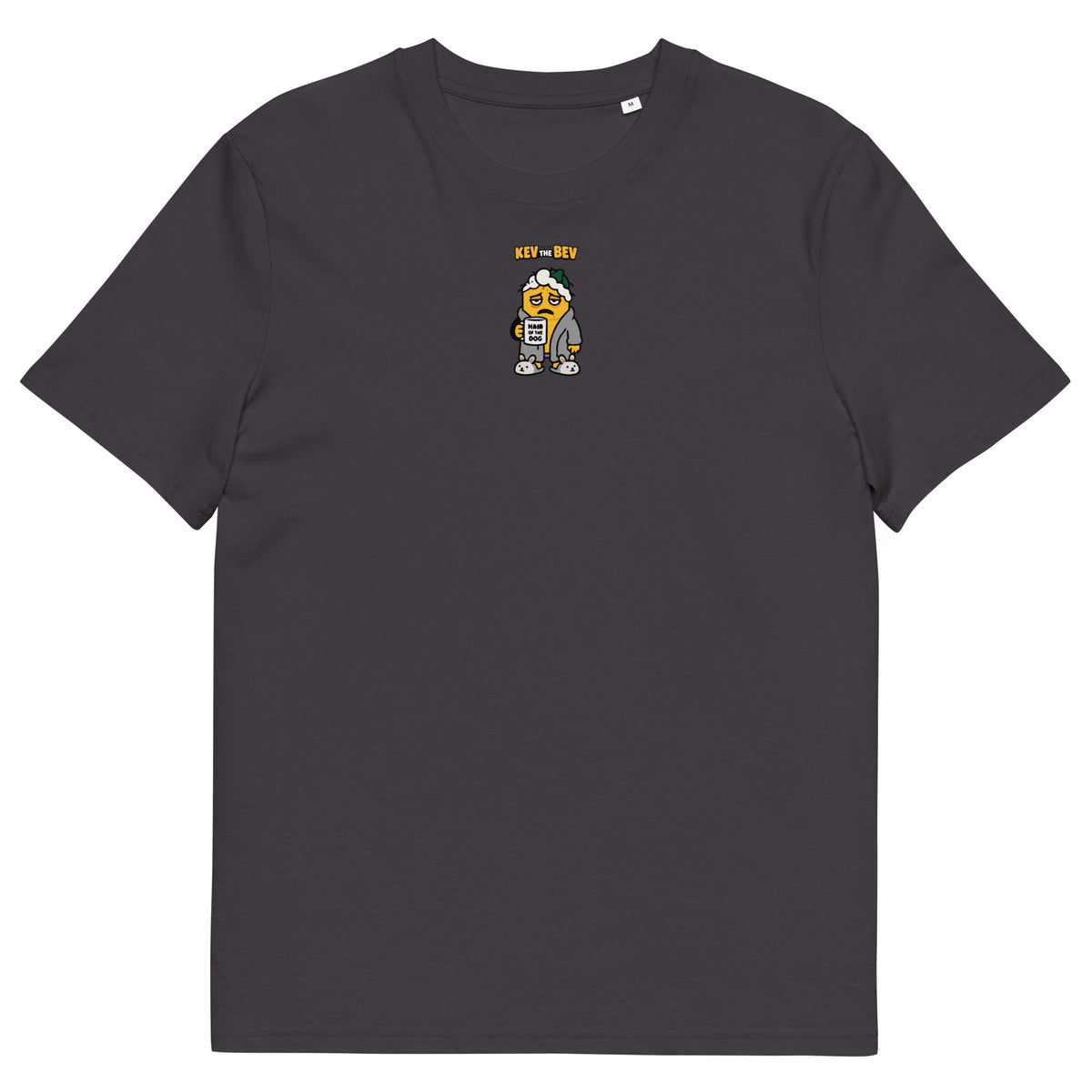 Hair of the Dog Classic Tee in Anthracite, front