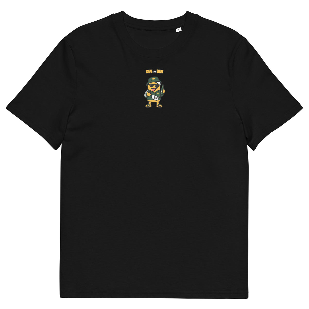 Bucket Hat Classic Tee in Black, front