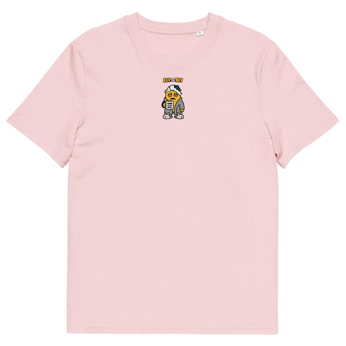 Hair of the Dog Classic Tee in Cotton Pink, front