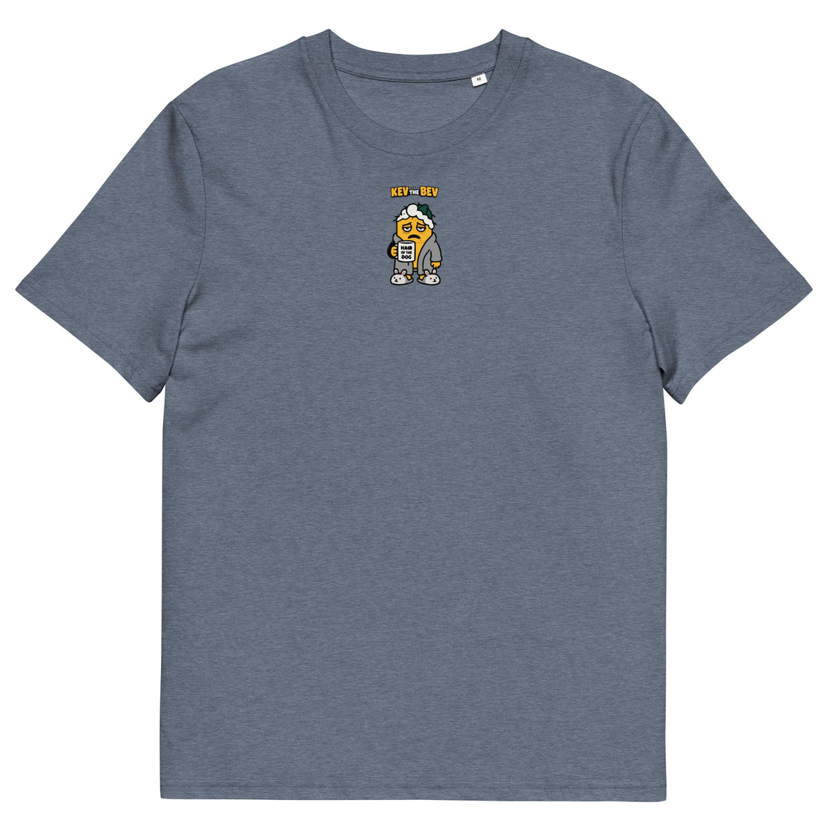Hair of the Dog Classic Tee in Dark Heather Blue, front