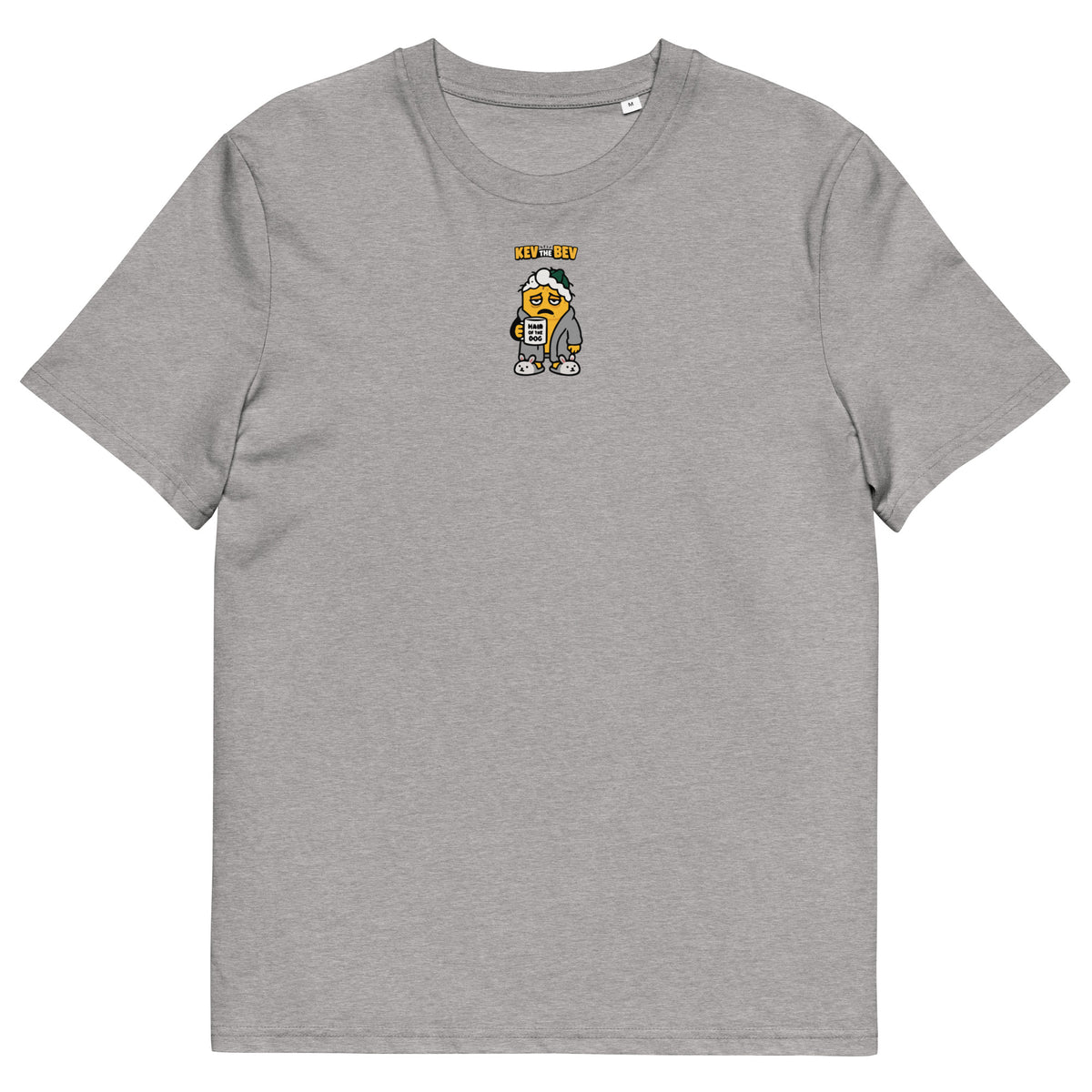 Hair of the Dog Classic Tee in Heather Grey, front