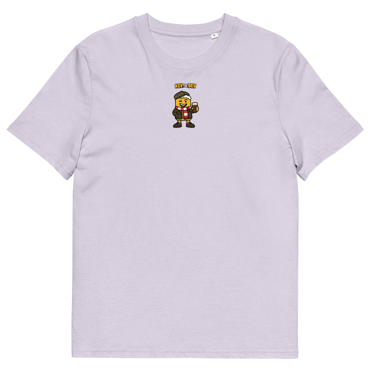Flat Cap Classic Tee in Lavender, front