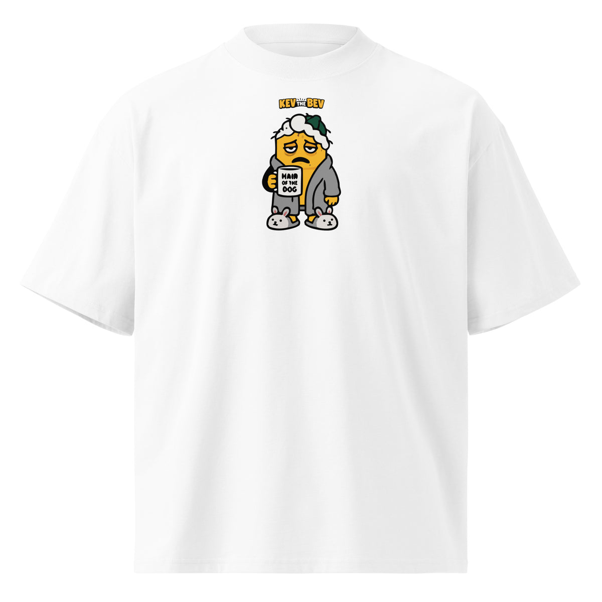 Hair of the Dog Tee — White, front
